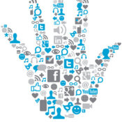 social media hand